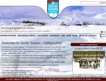 Tablet Screenshot of fjallguiden.se